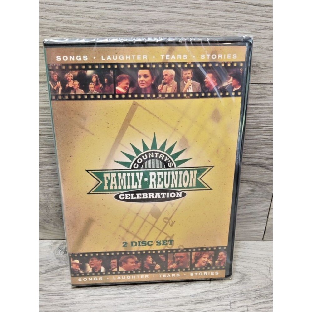 Country's Family Reunion Celebration 2 DVD Set New Sealed Classic Country Music